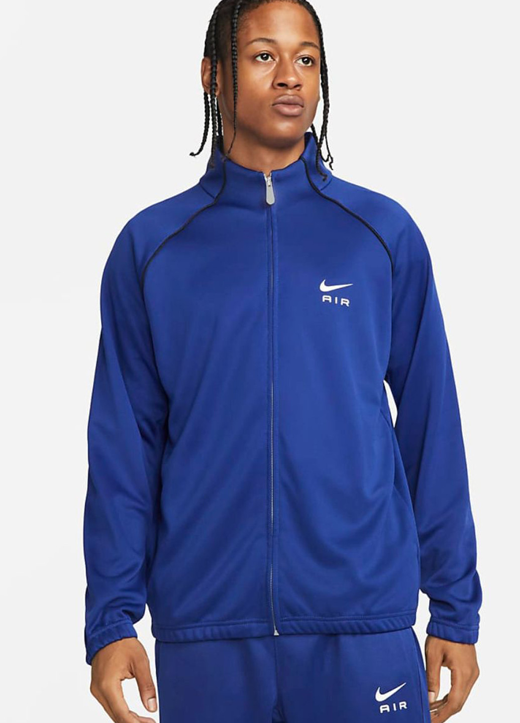 Олимпийка Knitted men's polyester jacket DQ4221-455 Nike Air. Knitted men's polyester jacket (301725208)