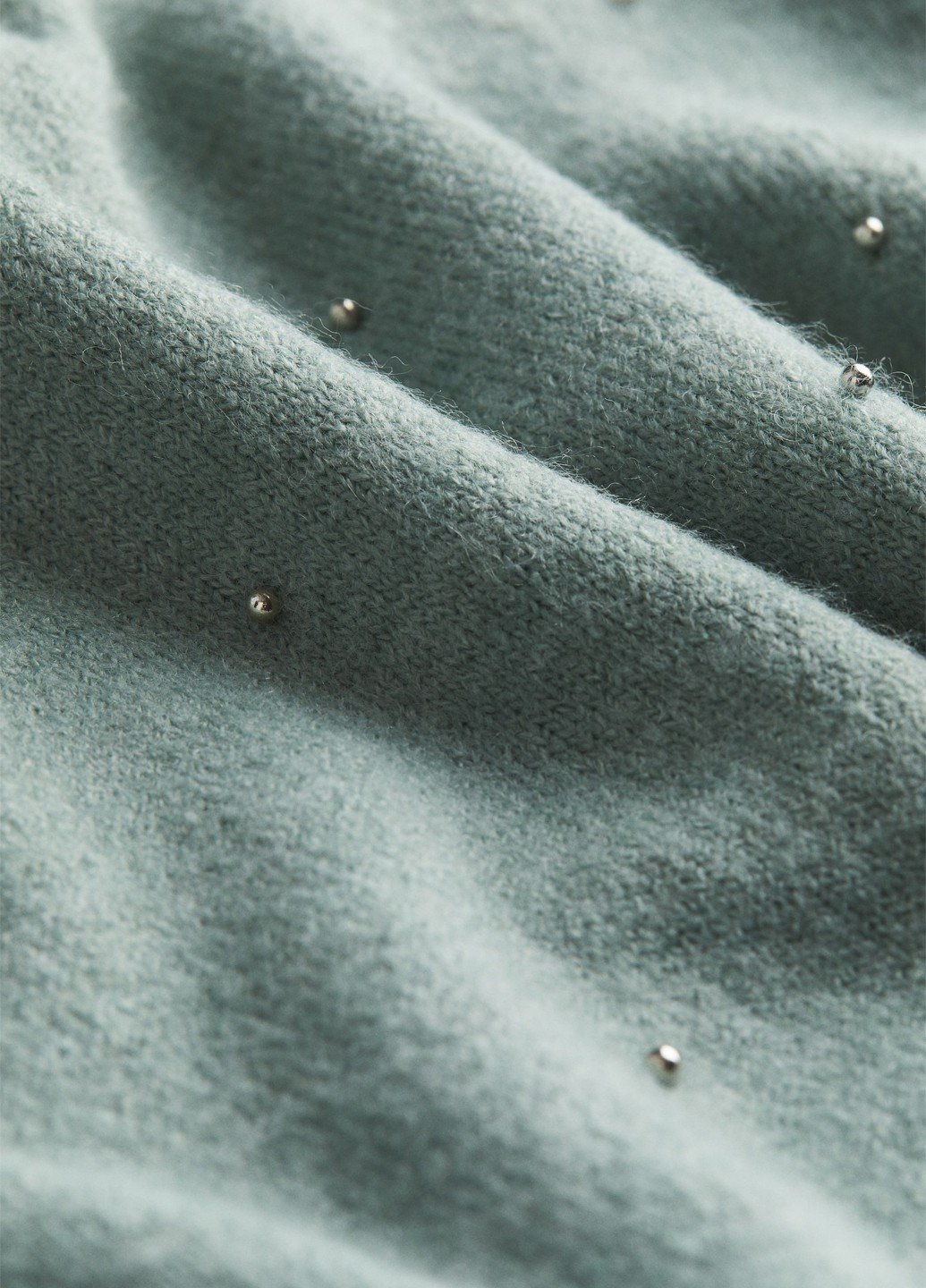 Серо-зеленый зимний джемпер джемпер H&M