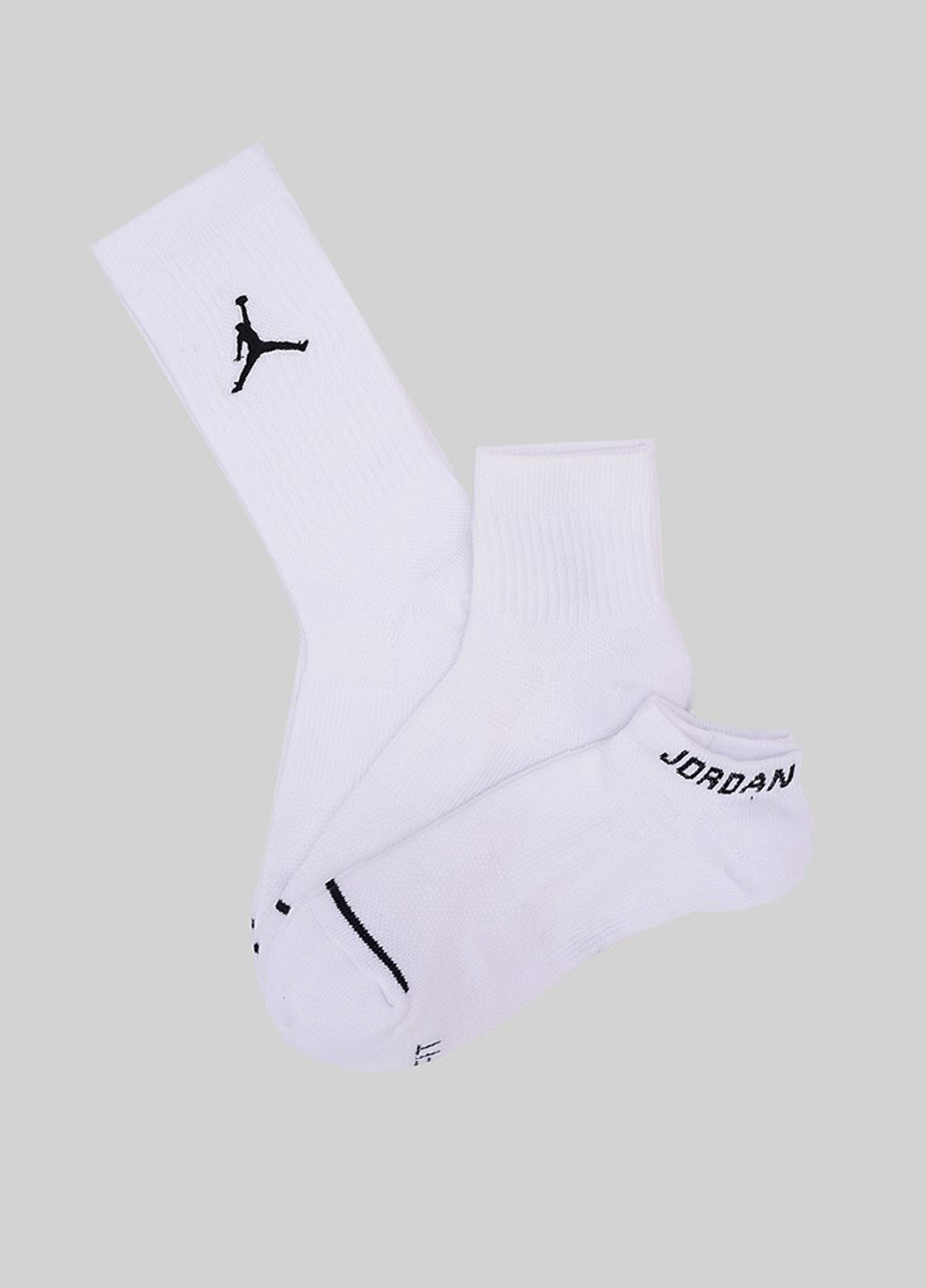 Носки (3 пары) Nike unisex jordan waterfall socks (185294987)