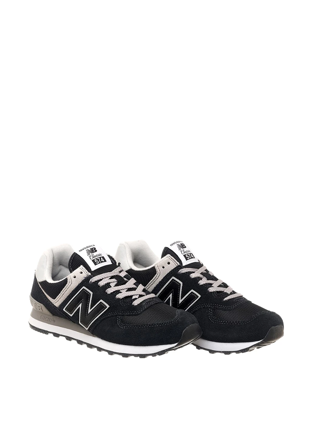 Черные всесезонные кроссовки ml574evb New Balance 574 Classic Gl