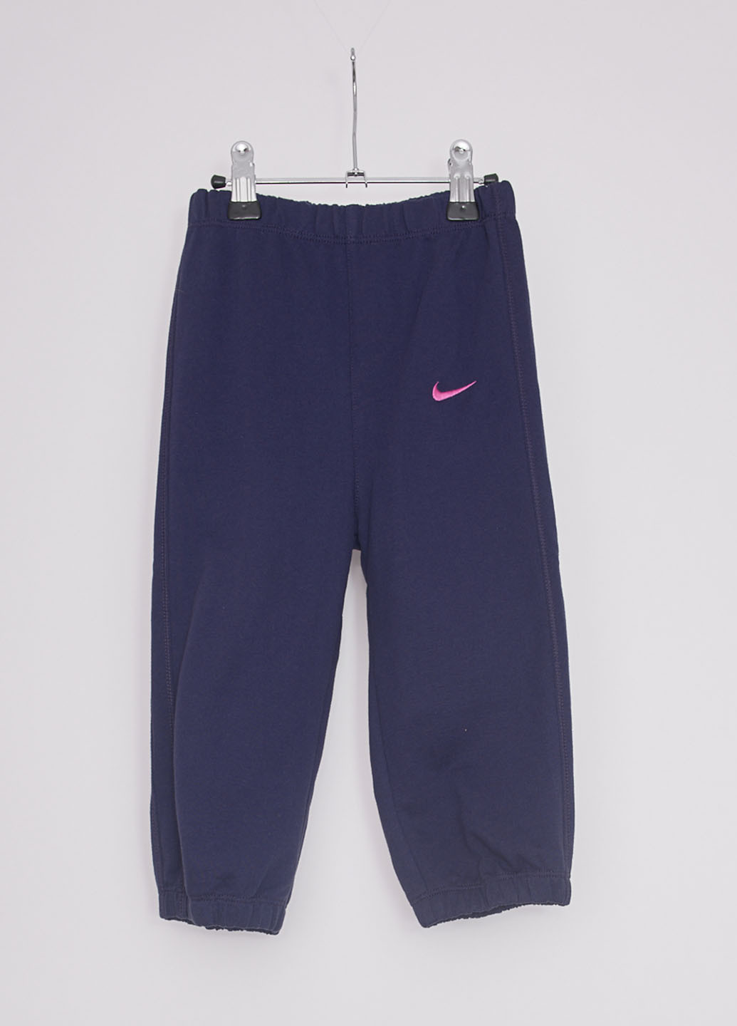 Темно-фиолетовые кэжуал демисезонные брюки со средней талией Nike