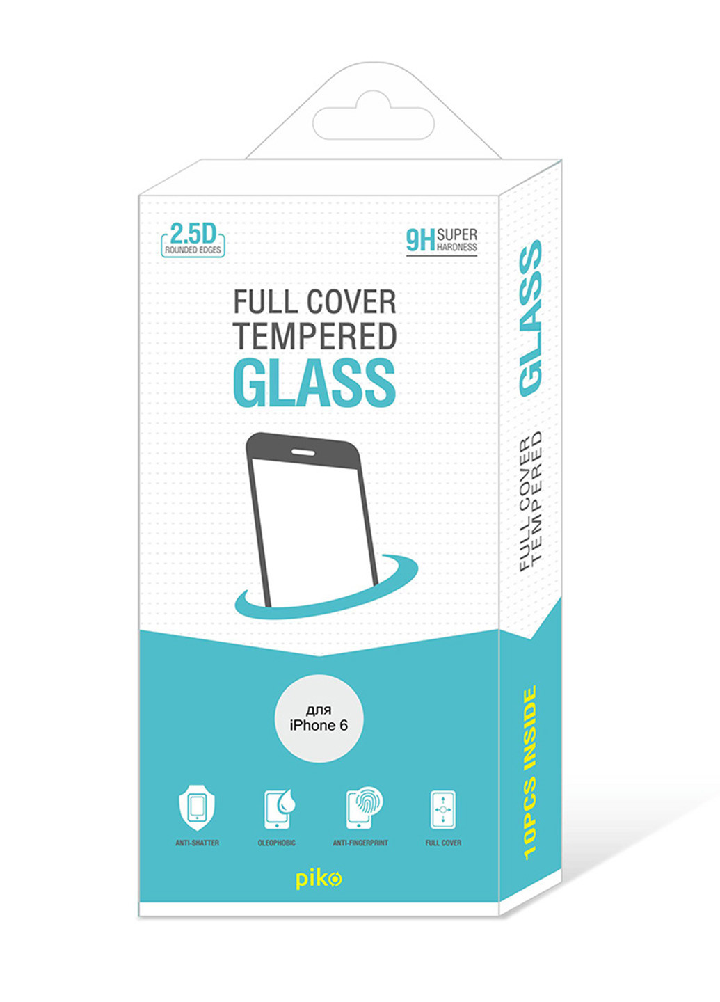 Защитное стекло Piko full cover для apple iphone 7/8 (черное) (132832354)