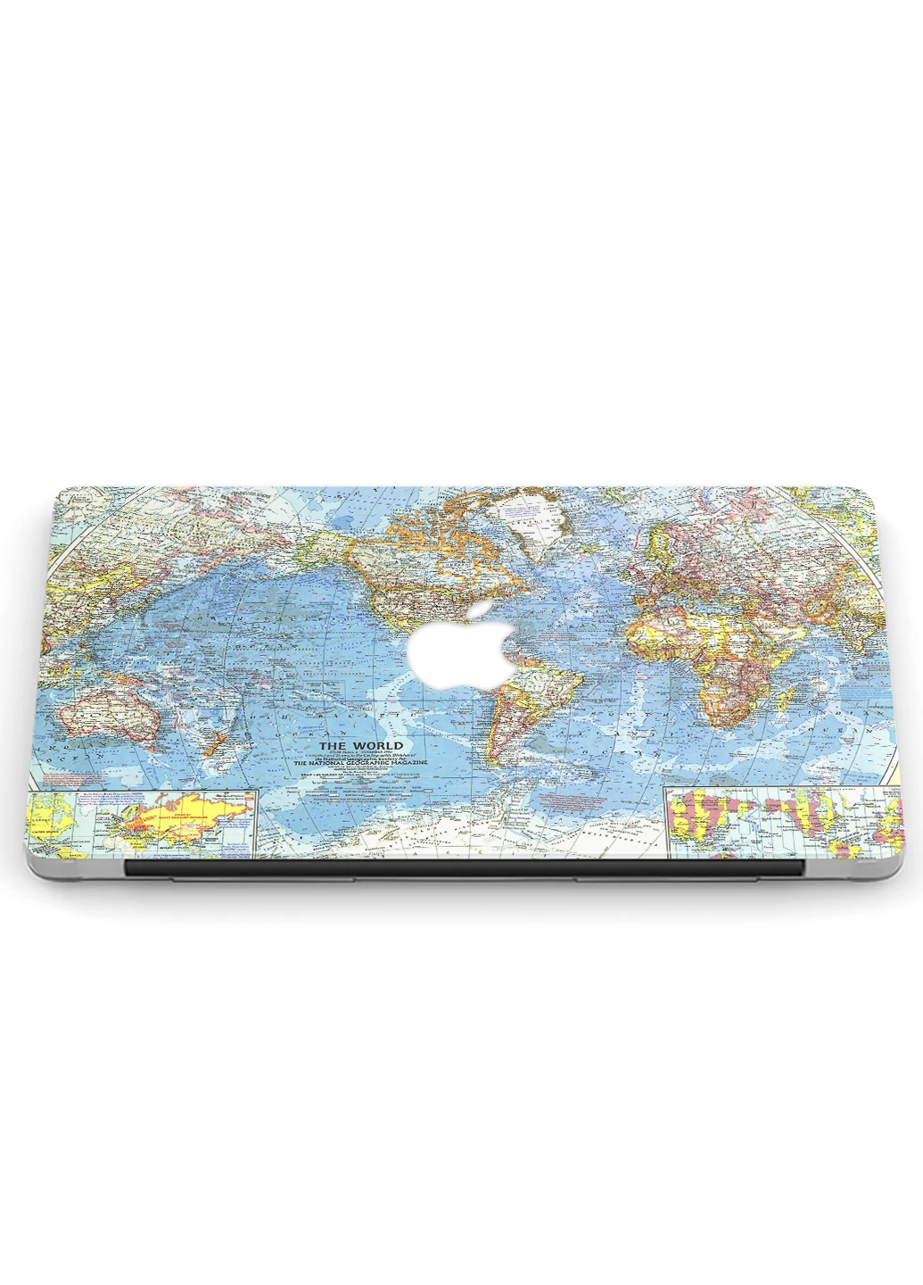 Чехол пластиковый для Apple MacBook Pro Retina 15 A1398 Карта мира (World map) (6353-2396) MobiPrint (218857649)