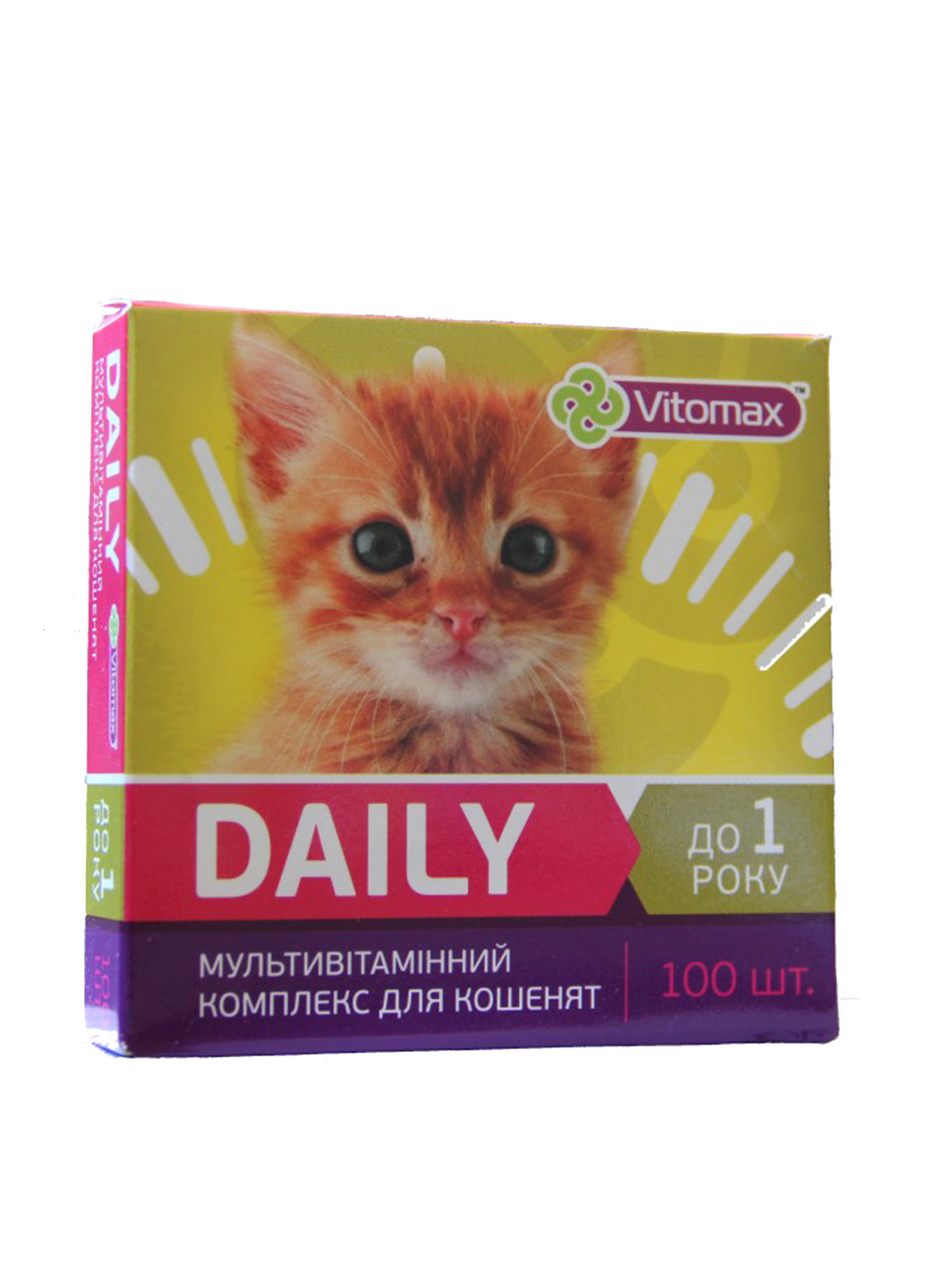 Вітаміни для кошенят DAILY, (100 шт.) Vitomax (76393613)