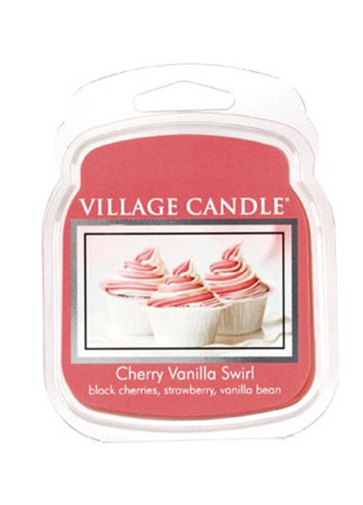 Воск для аромаламп "Вишнево-ванильный вихрь" Cherry Vanilla Swirl Village Candle (248934327)