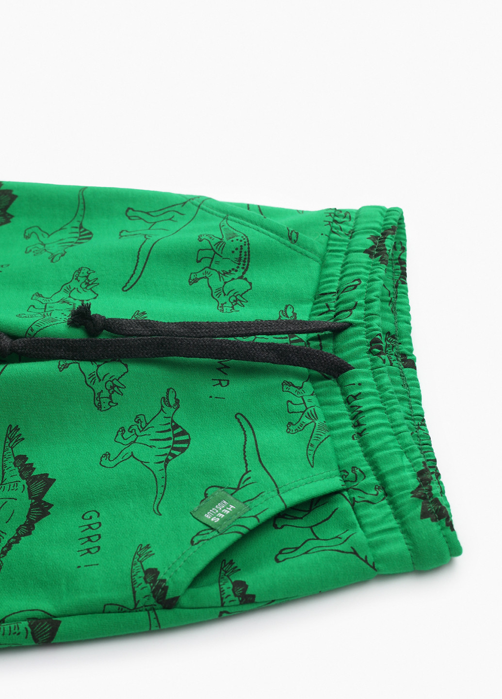 Зеленые спортивные демисезонные брюки джоггеры Hees