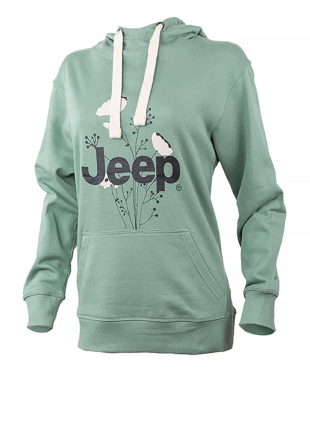 Худи O102606-E854 Jeep HOODED OVERSIZE SWEATSHIRT Botanical Print (321963498)