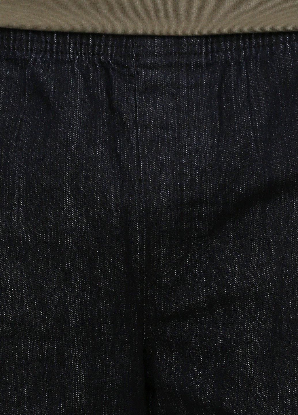 Черные джинсовые демисезонные прямые брюки Changli