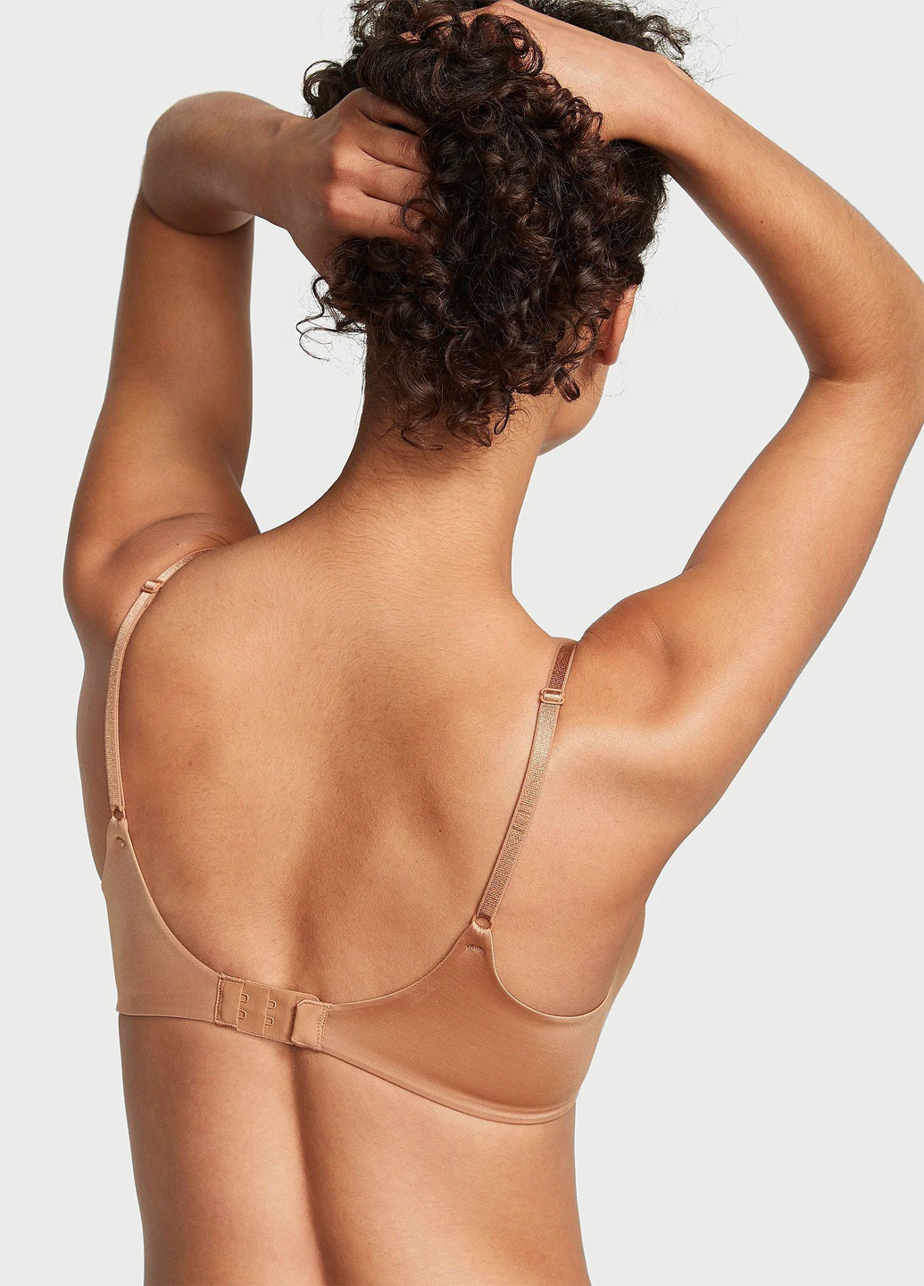 Бежевий демісезонний комплект (бюстгальтер, трусики) Victoria's Secret