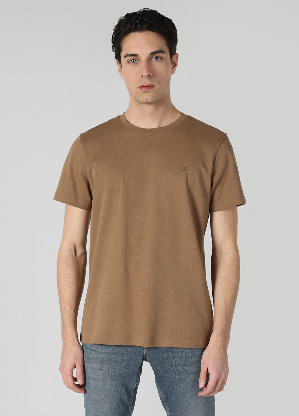 Светло-коричневая футболка Colin's
