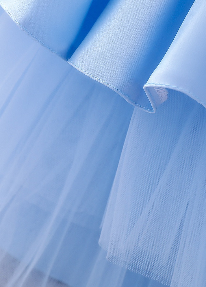 Блакитна пишна сукня No Brand (252302908)