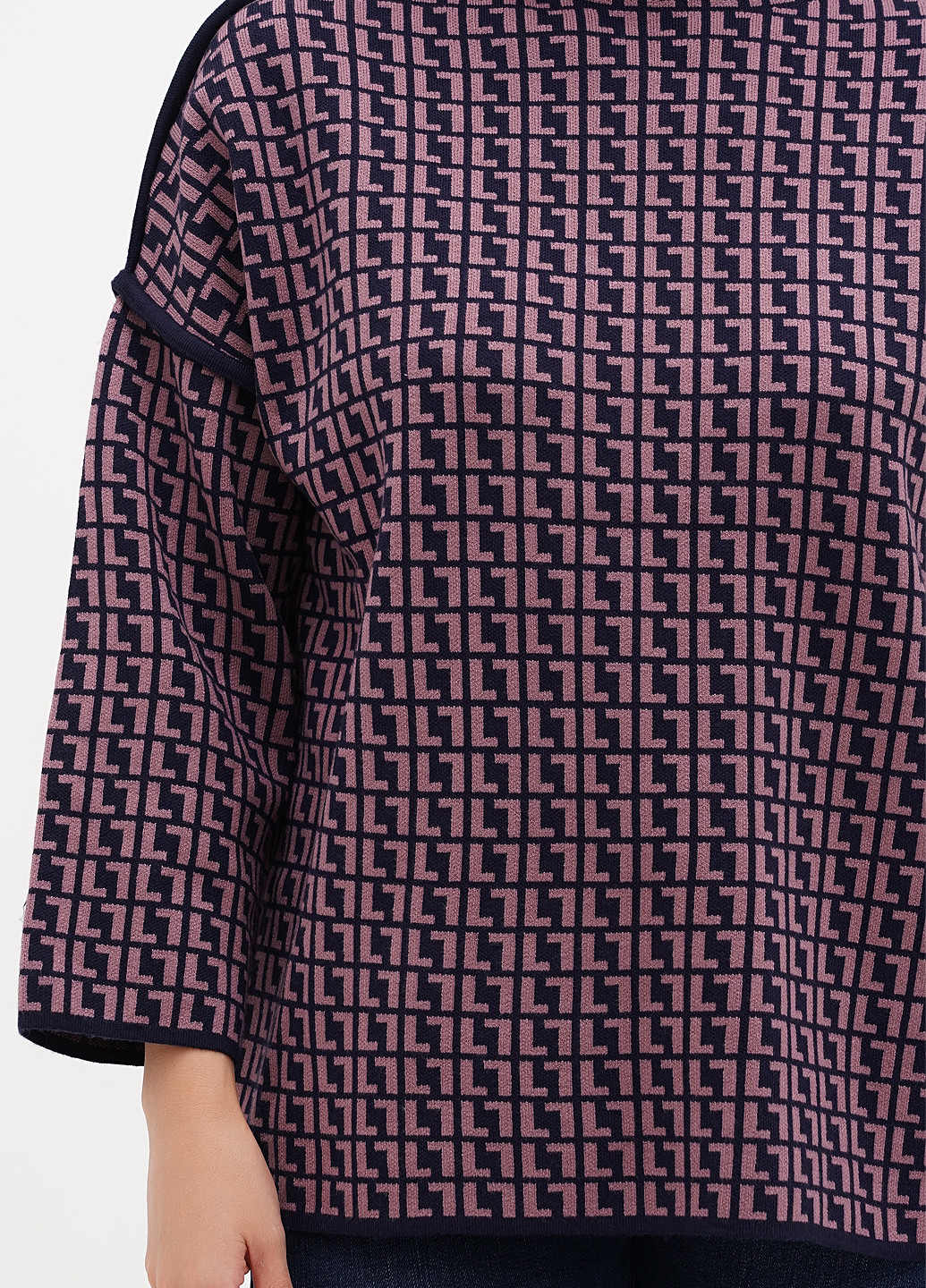 Темно-синій демісезонний светр Kiss Me