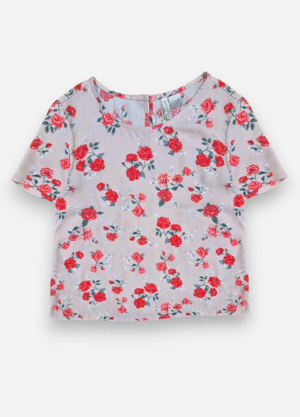 Пудровая блуза H&M