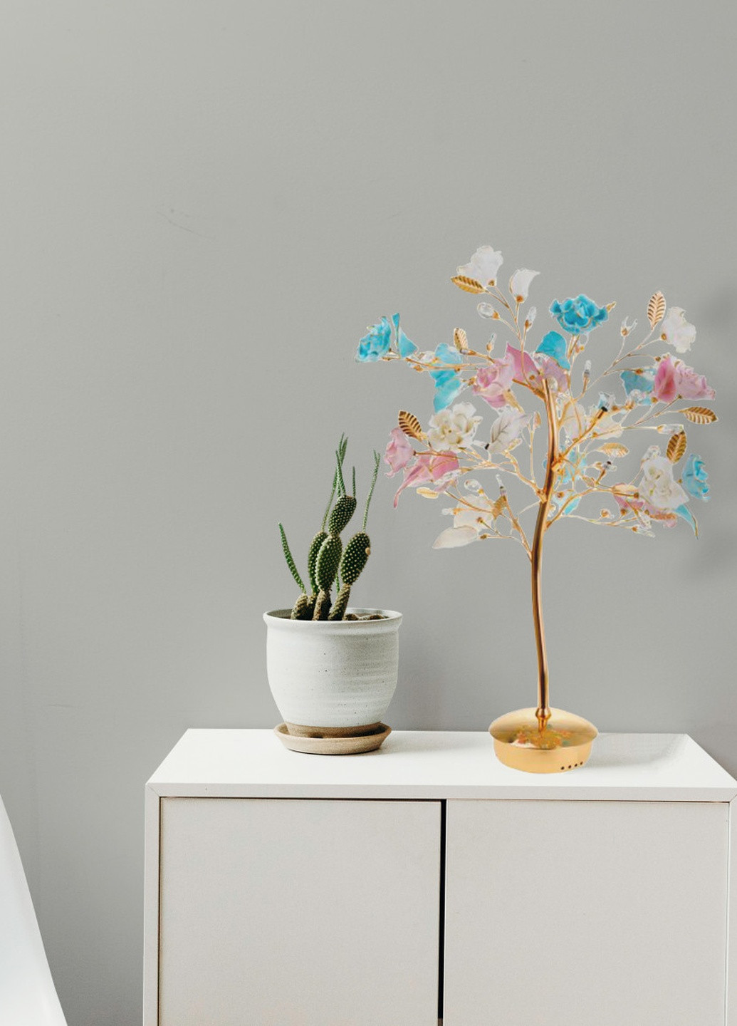 Настольная лампа флористика BKL-526T/6 G4 GD Brille (253881600)