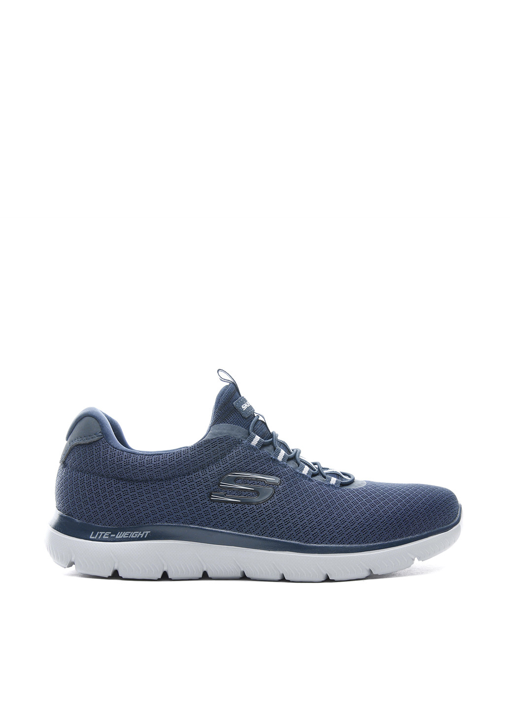 Темно-синие демисезонные кроссовки Skechers SUMMITS
