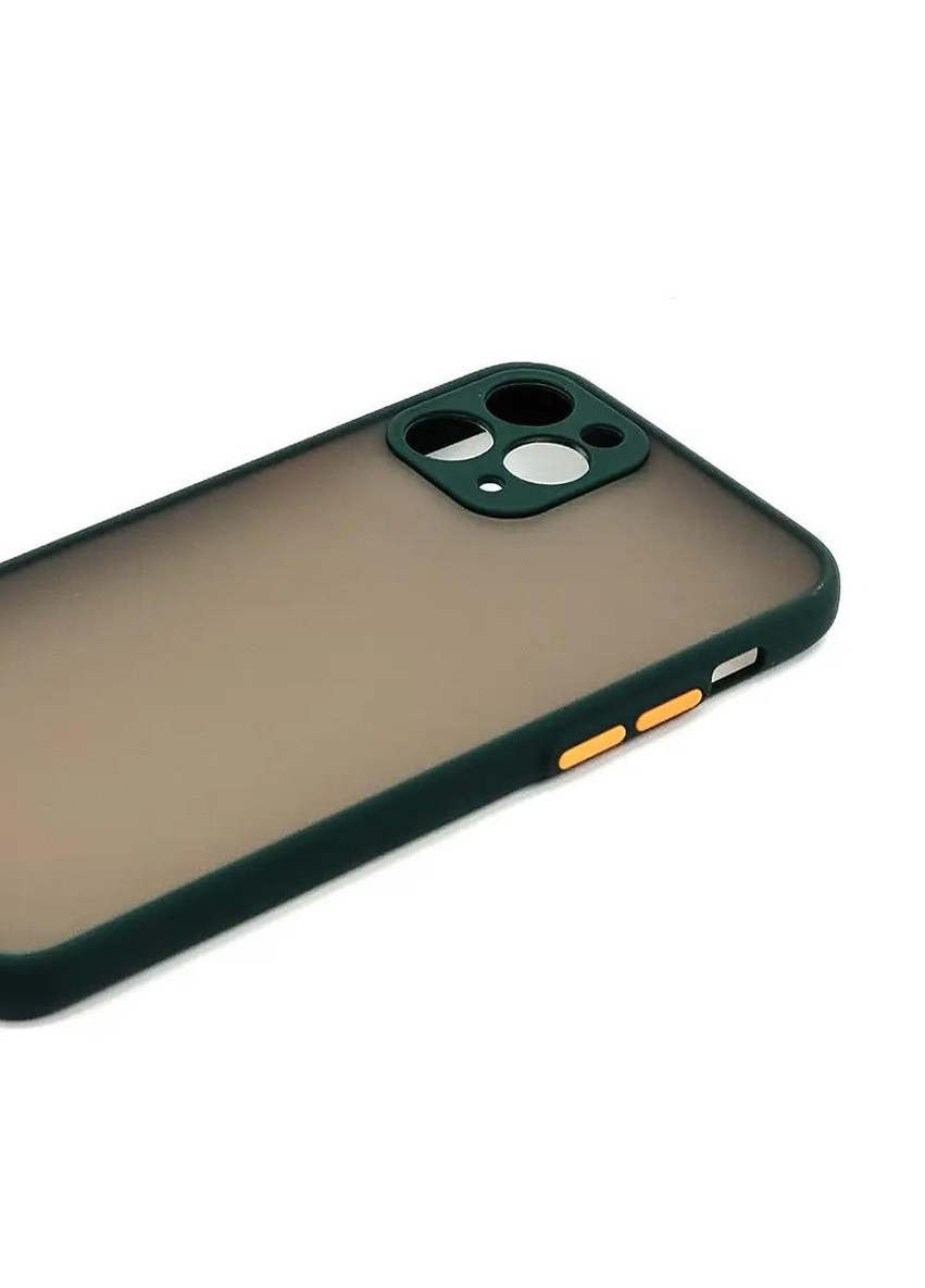 Силиконовый Чехол Накладка Avenger Totu Series Separate Camera Для iPhone 11 Pro Max Dark Green No Brand (254091732)