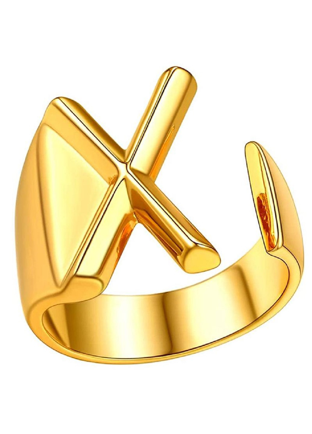 Регулируемое кольцо с буквой X A&Bros (251914962)