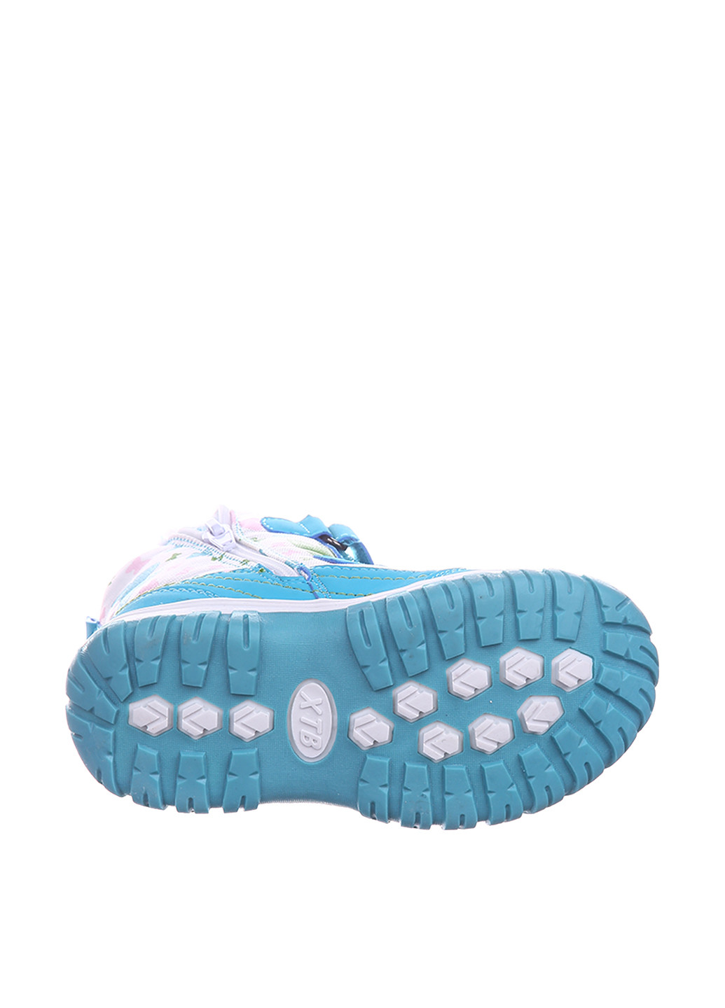 Голубые кэжуал зимние ботинки Xiaotiaoban