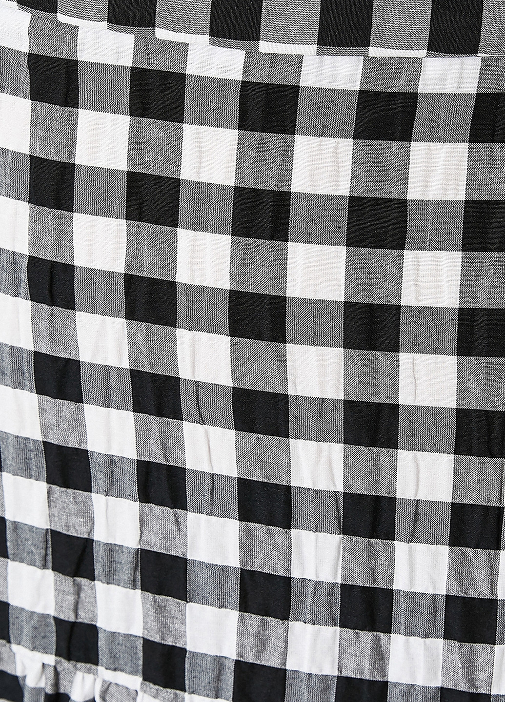 Черно-белая кэжуал юбка KOTON клешированная