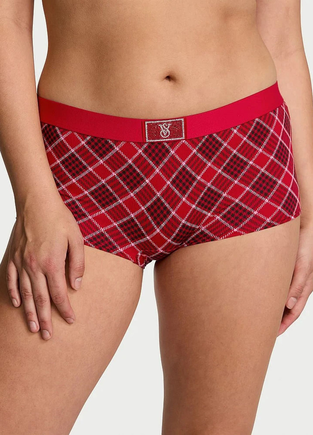 Красный демисезонный комплект (бюстгальтер, трусики) Victoria's Secret