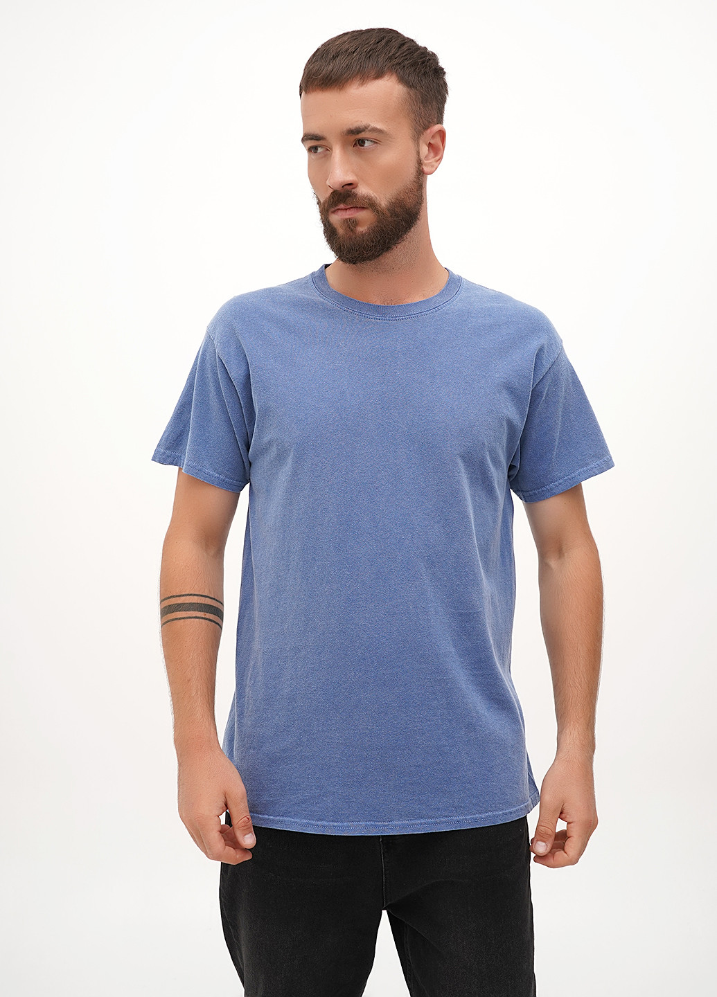 Синя футболка Gildan