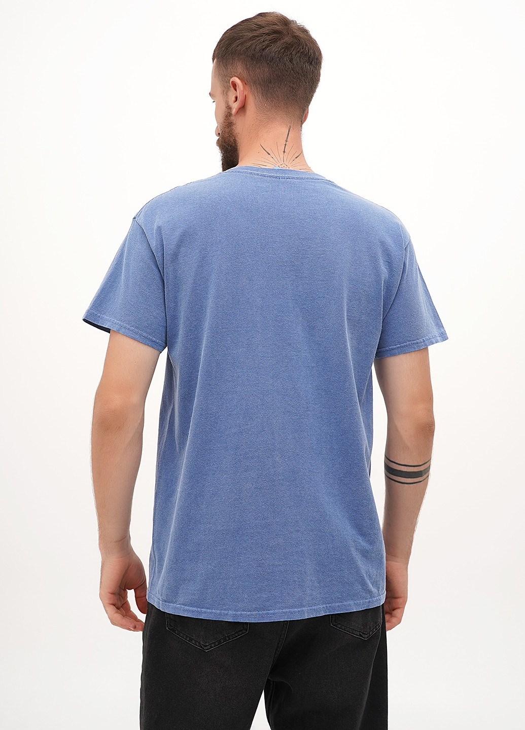 Синя футболка Gildan