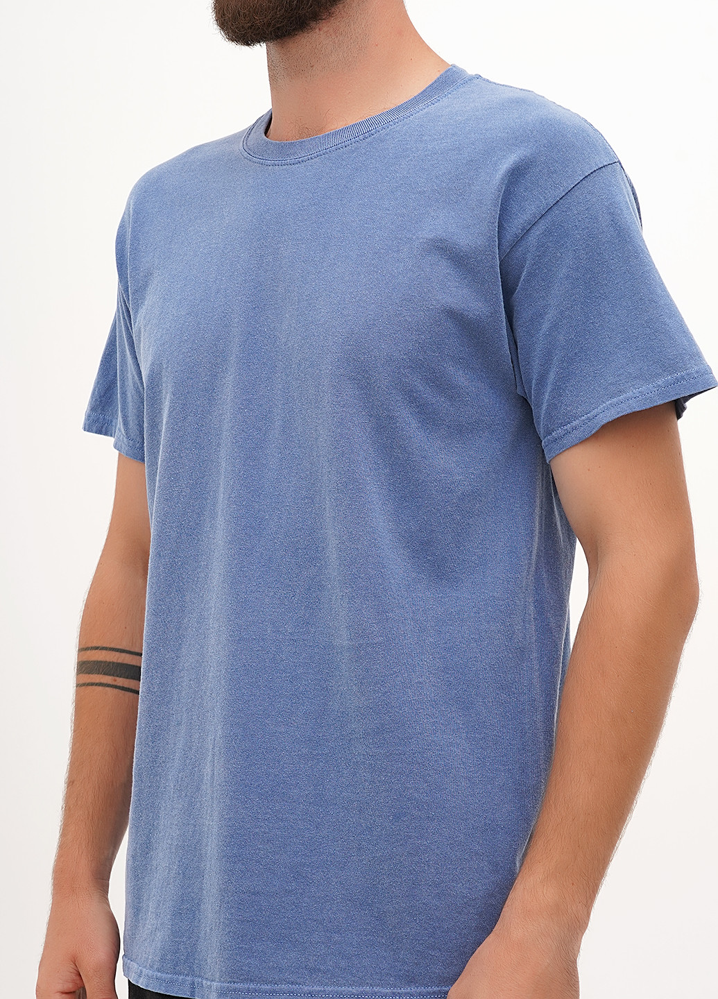 Синя футболка Gildan