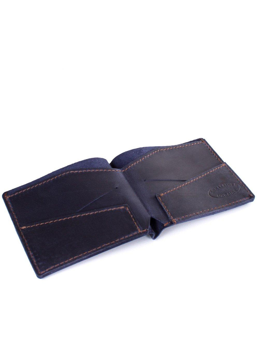Мужское кожаное портмоне 11,5х9,2х1 см DNK Leather (252130712)