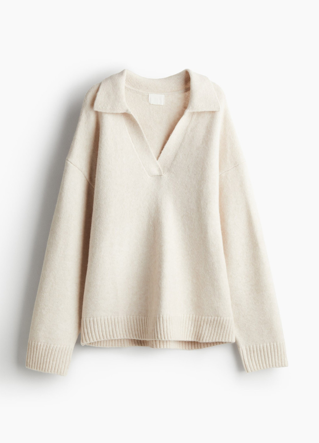 Кремовый демисезонный пуловер пуловер H&M