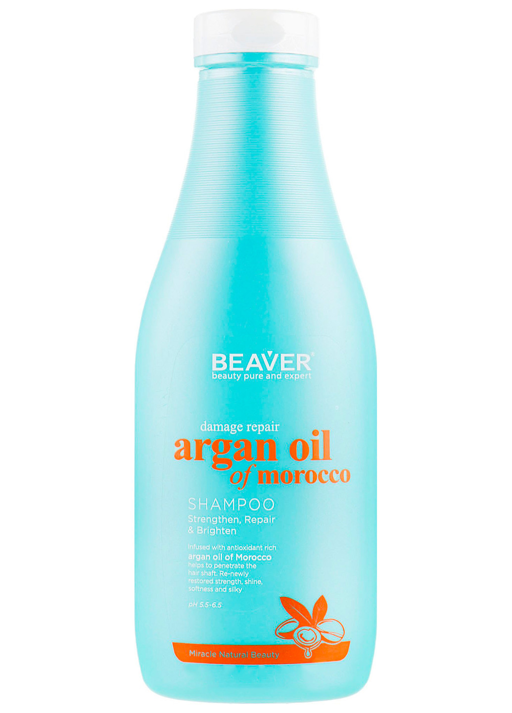 Шампунь для волосся Damage Repair Argan Oil Of Morocco Shampoo 730 мл Beaver Professional (201694979)
