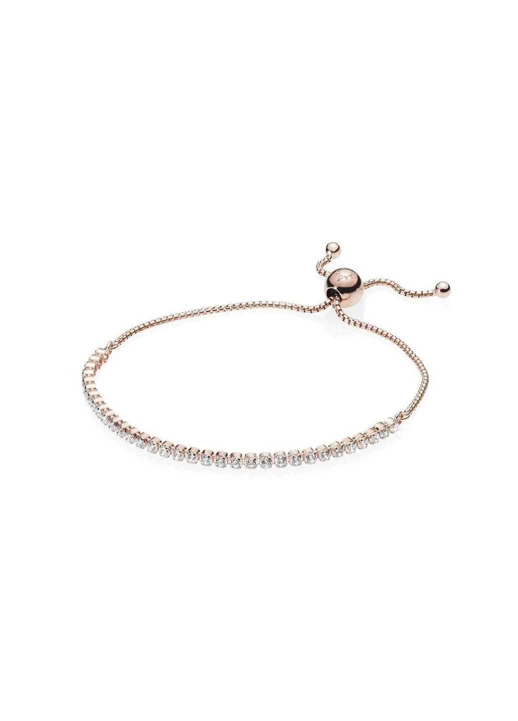 Срібний браслет для намистин Пандора Rose «Сяюча нитка» 25 No Brand (252508878)