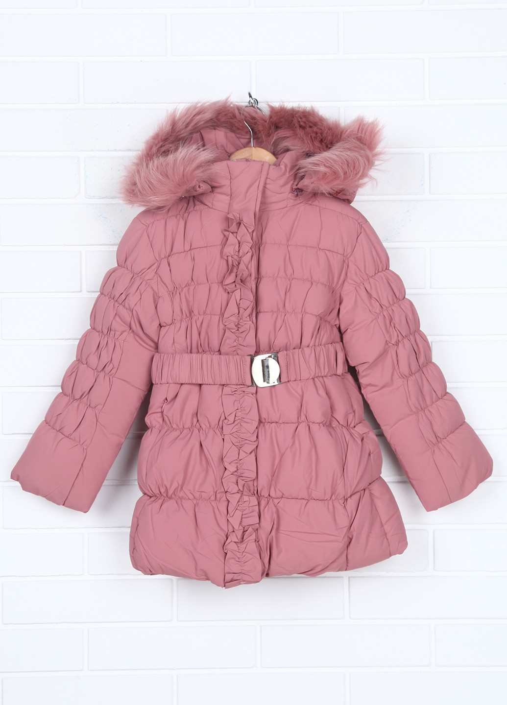 Розовая зимняя куртка Ohccmith