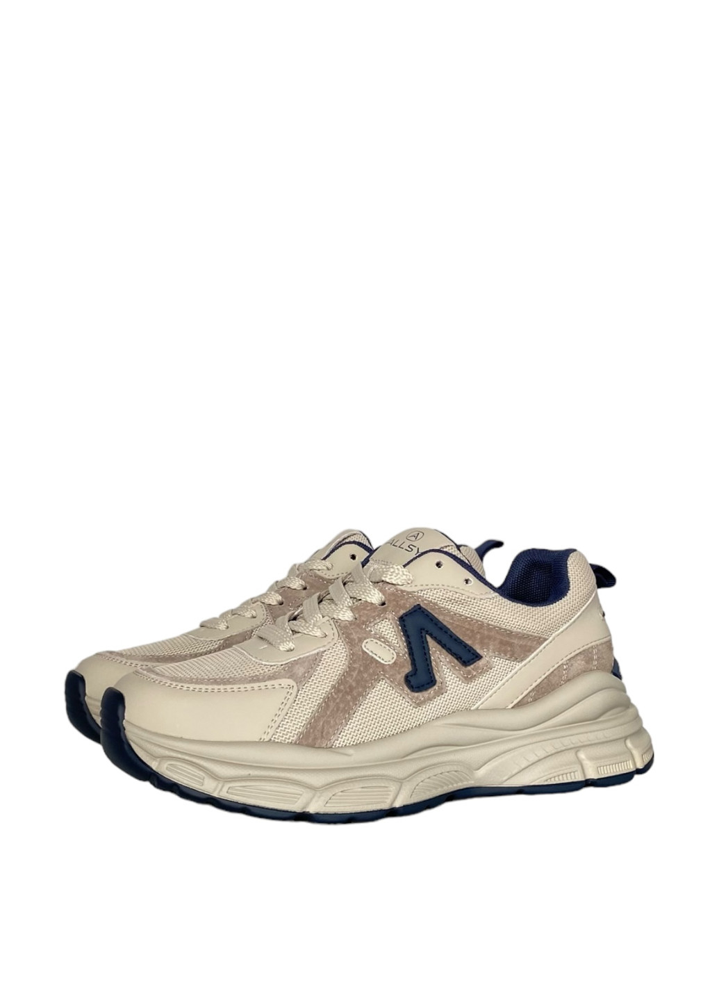 Кроссовки ALLSY темно-бежевые демисезоны (301691137)