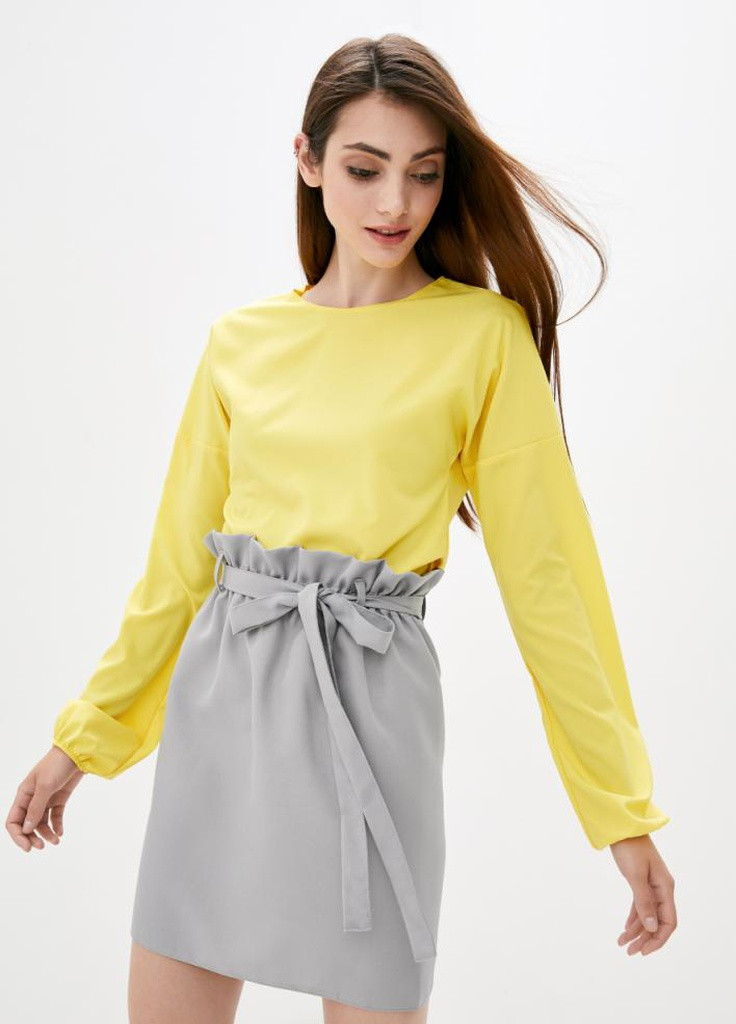 Жовта демісезонна жіноча блузка imagis Podium