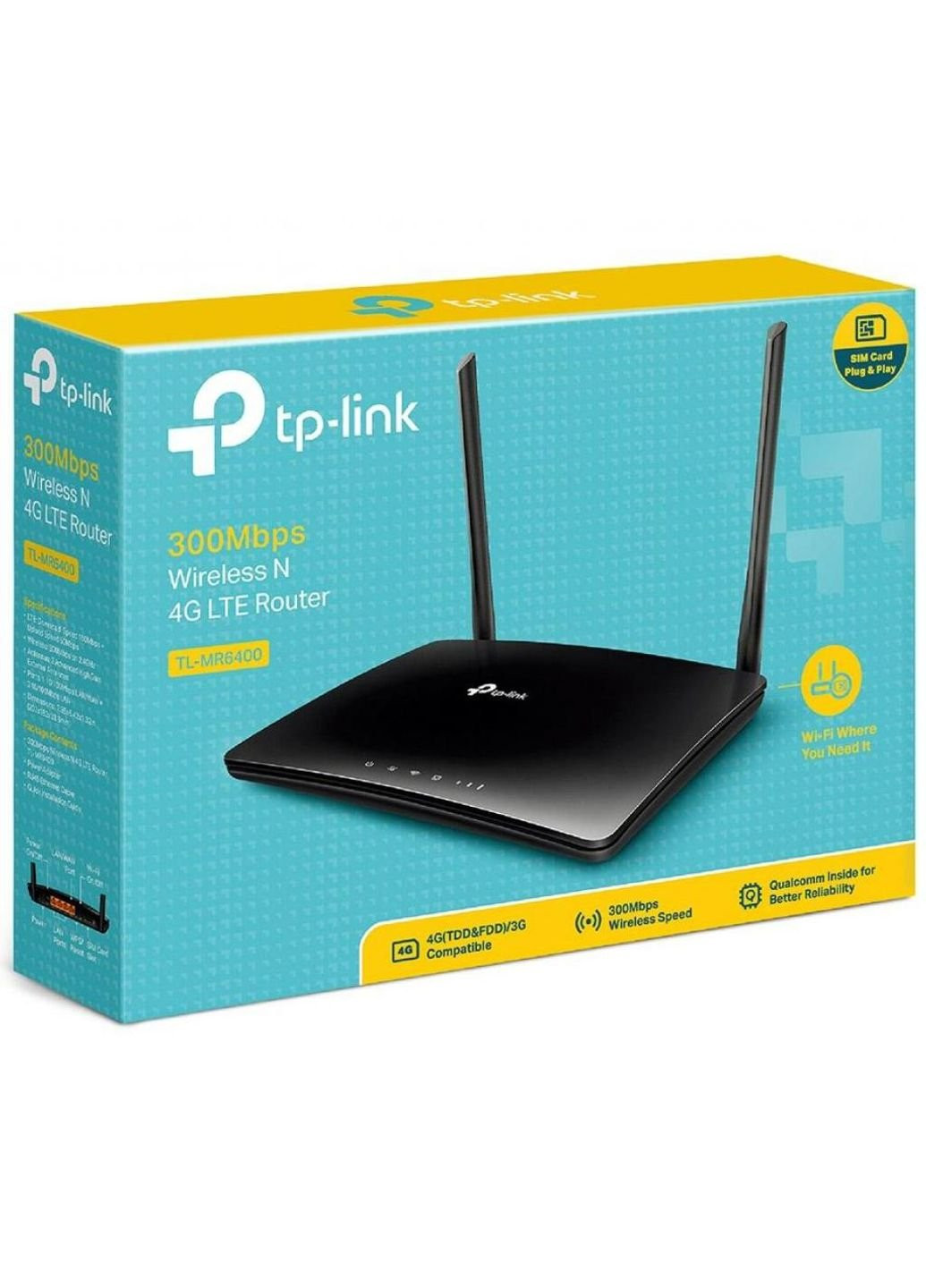 Маршрутизатор TL-MR6400 TP-Link (250096579)