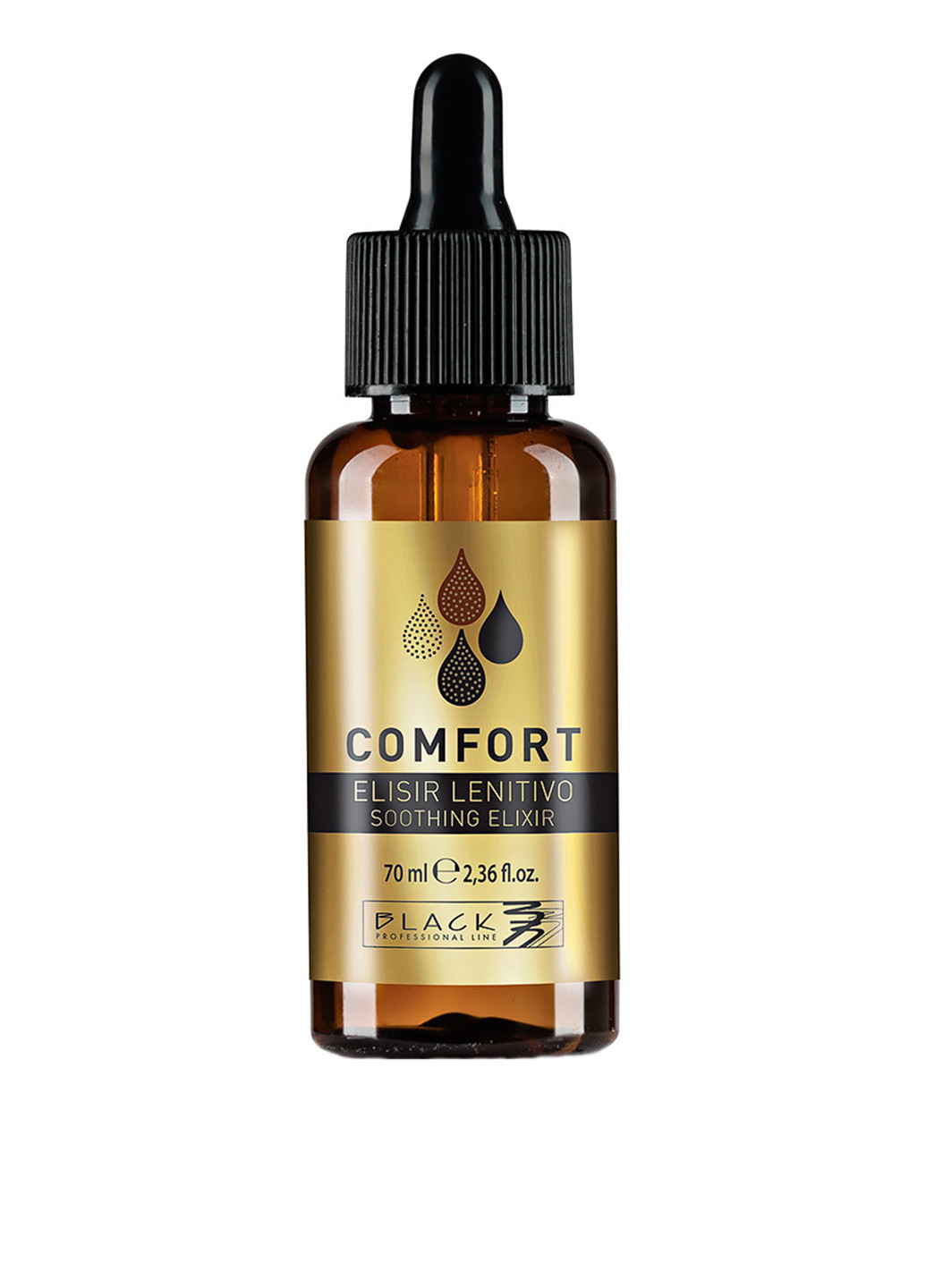 Еліксірная сироватка для волосся Comfort Soothing Elixir, 70 мл Black Professional Line (160741930)