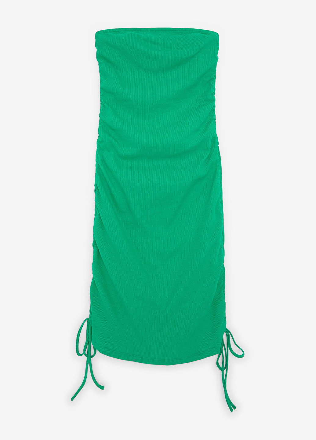 Смарагдова кежуал сукня з відкритими плечима Jennyfer однотонна