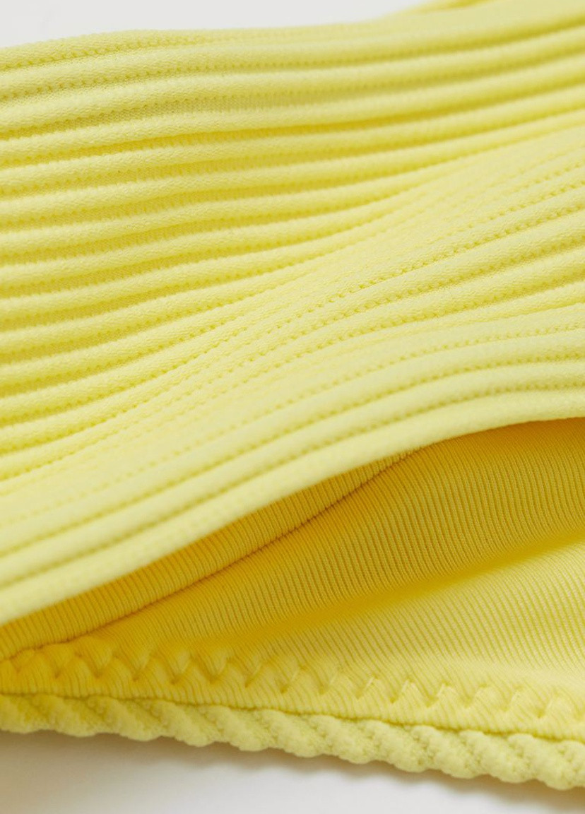 Плавки бікіні танга H & M Світло-жовтий H&M (230933298)
