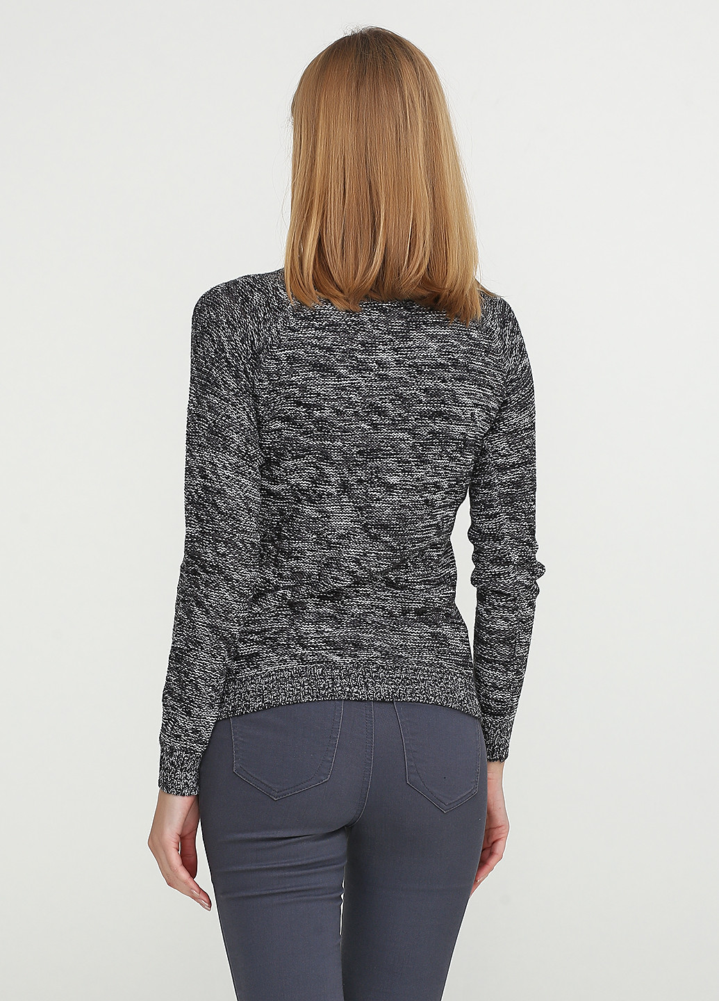 Грифельно-серый демисезонный пуловер Terranova