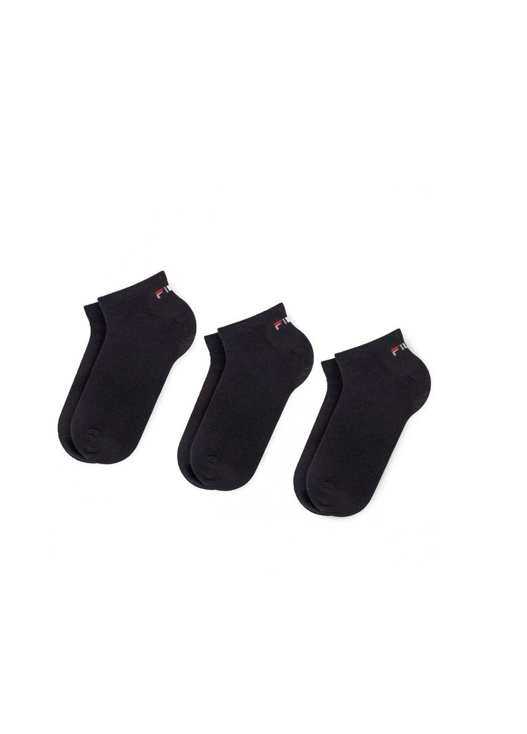 Чорні шкарпетки (3 пари) Fila логотипи (362193382)