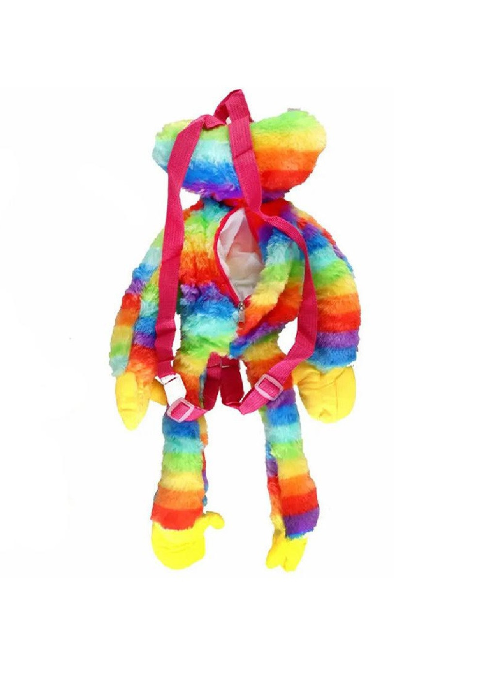 Дитячий рюкзак м'яка плюшева іграшка обіймашка монстр Хагі Вагі 56 см (473361-Prob) Райдужний Unbranded (254469234)