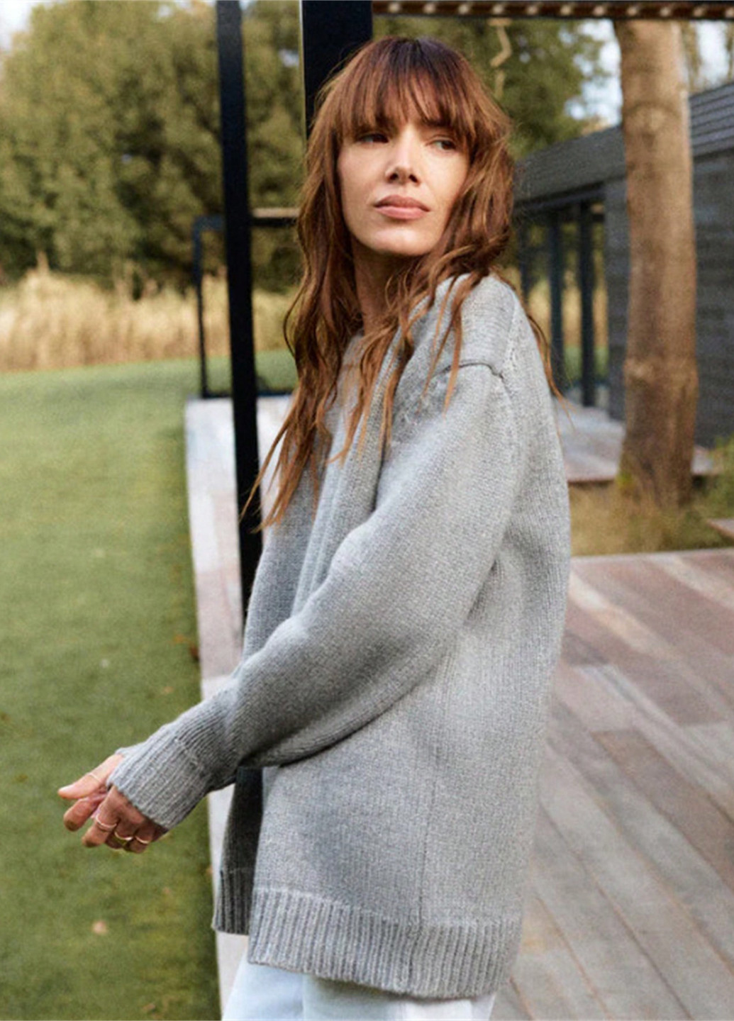 Серый демисезонный джемпер джемпер SHEIN