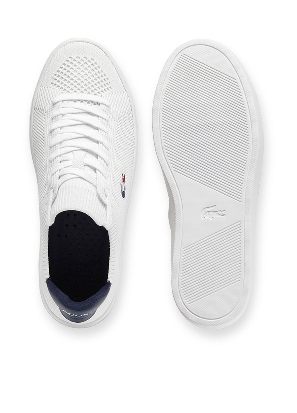 Білі Осінні кросівки Lacoste La Piquée 2.0