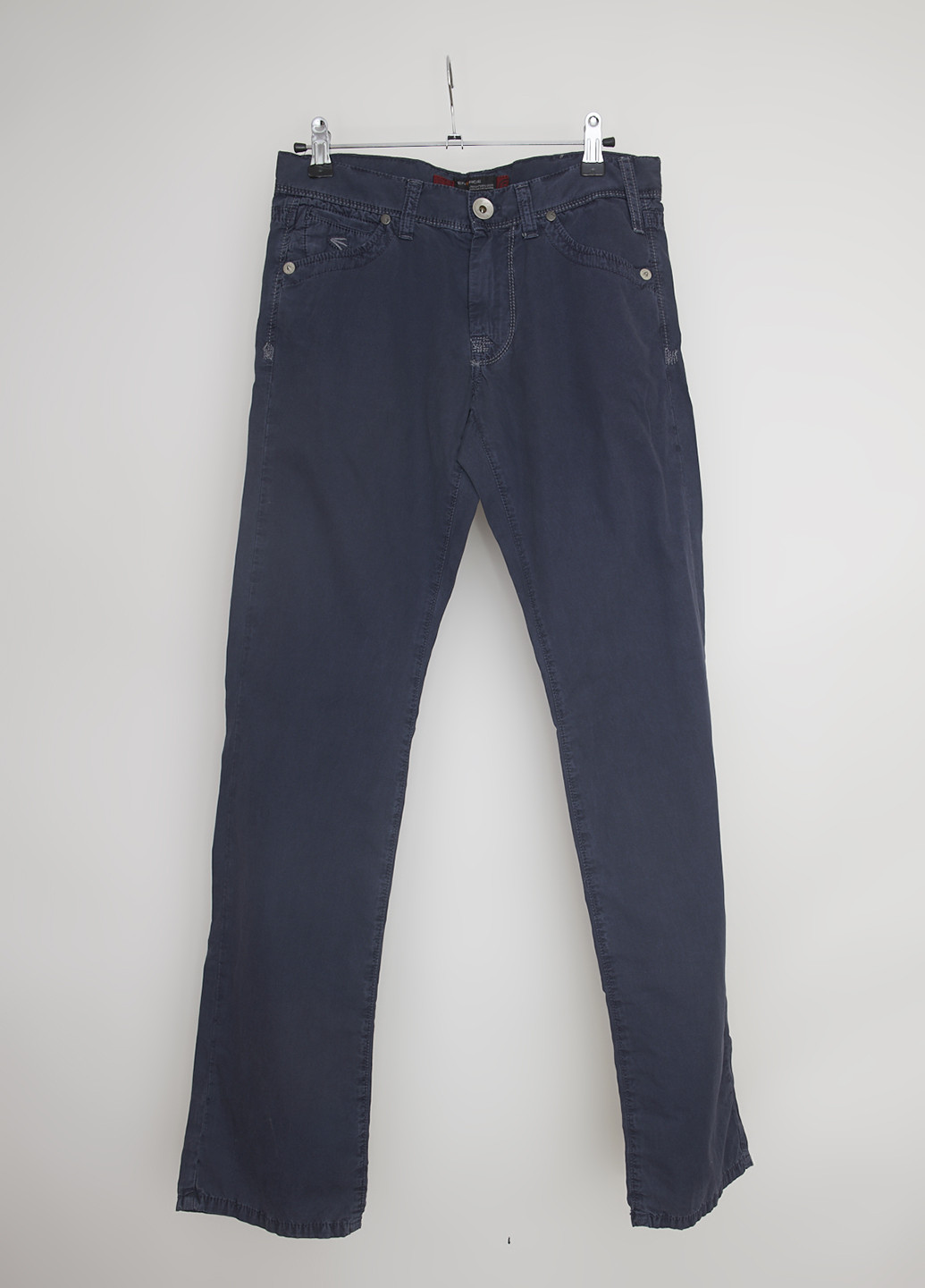 Темно-синие джинсовые демисезонные брюки прямые Energie
