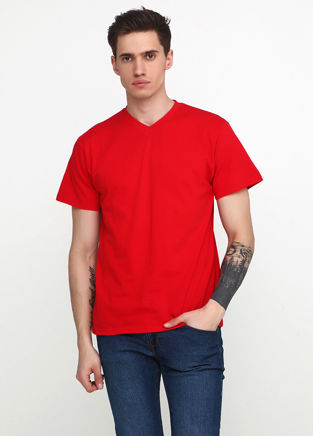 Червона футболка Senti