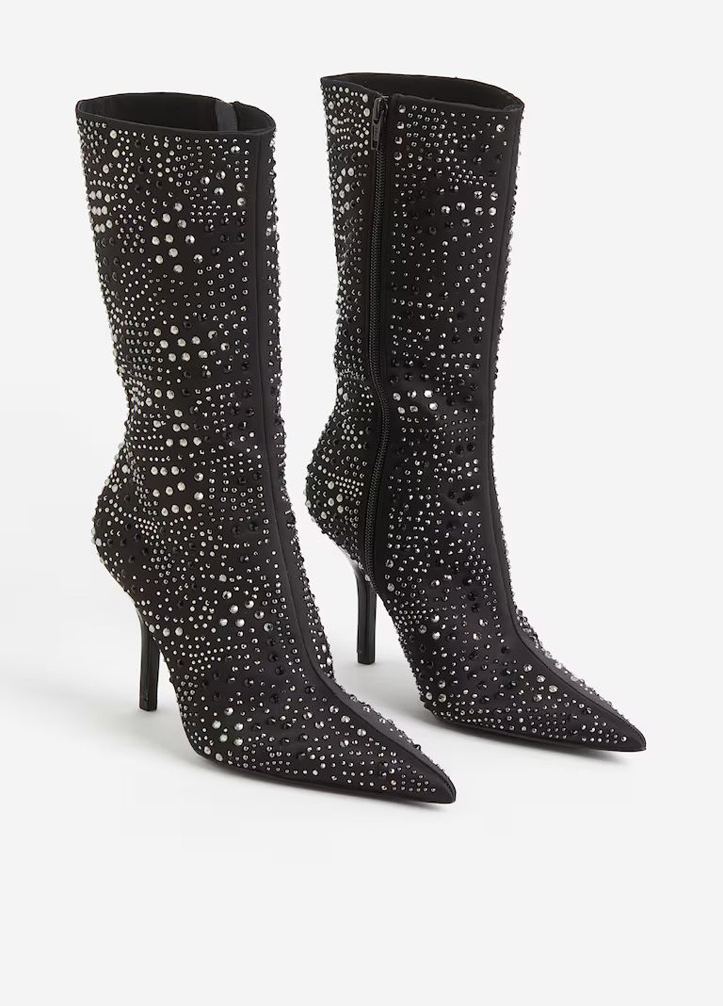 Черные демисезонная ботильоны H&M