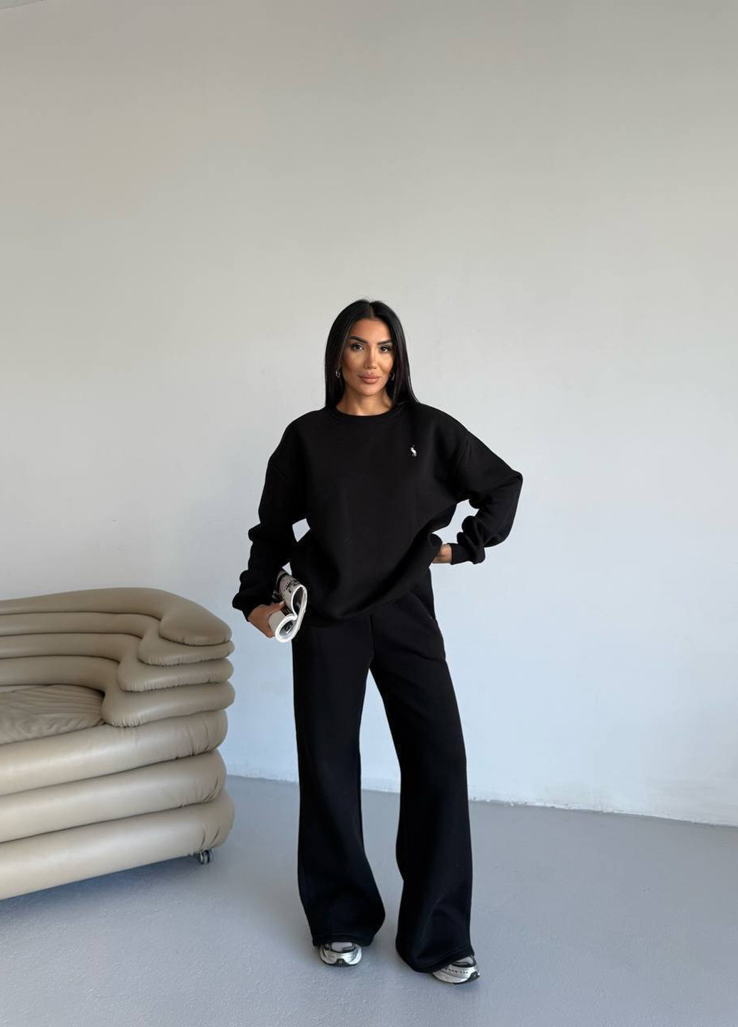 Костюм (свитшот, брюки) No Brand (365959906)