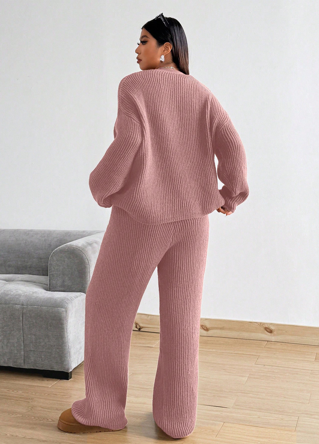 Костюм (кардиган, штани) SHEIN (341744004)