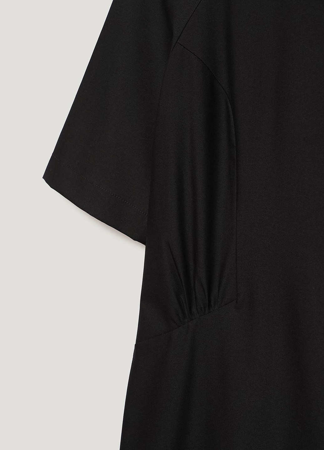 Черное кэжуал платье футляр JUL однотонное