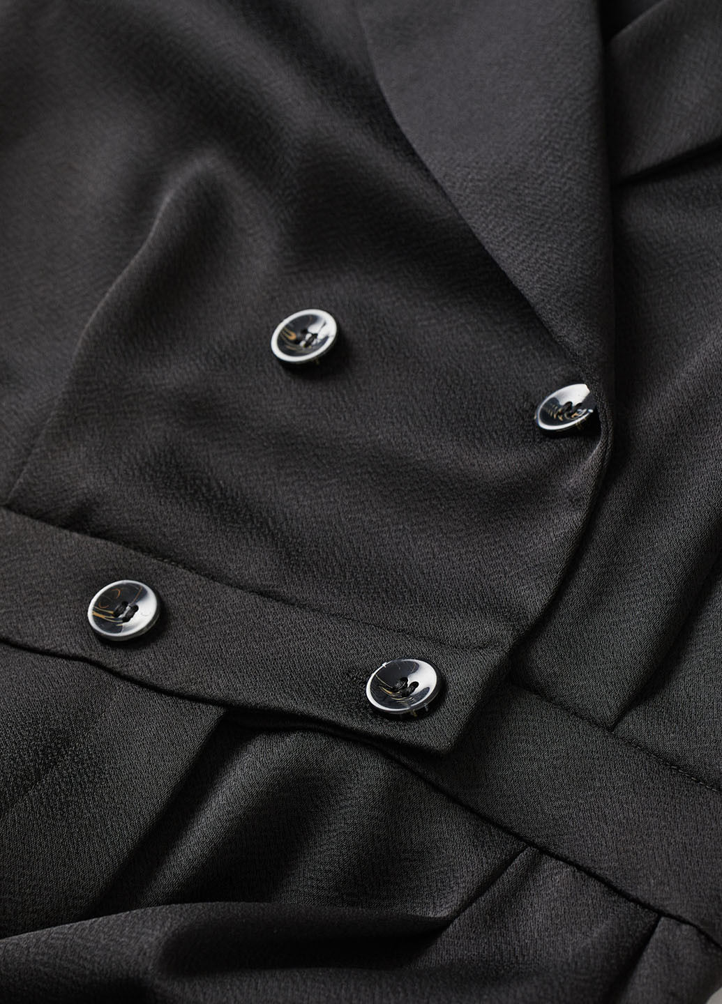 Комбінезон H&M комбінезон-брюки однотонний чорний кежуал поліестер